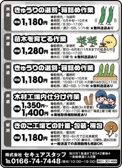 木材工場内仕分け作業[派]